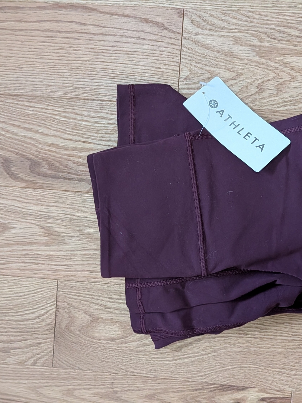 NWT Athleta Elation Flare Pant In Deep Burgundy - Picture 6 of 10
